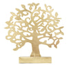 Mauro Ferretti Decoratiune metalica, Albero Auriu, l31xA8,5xH31,5 cm