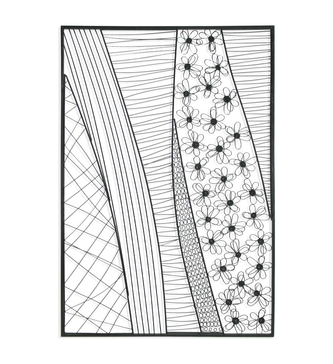 Decoratiune metalica de perete, Abstract Forge, l85xA3xH125 cm