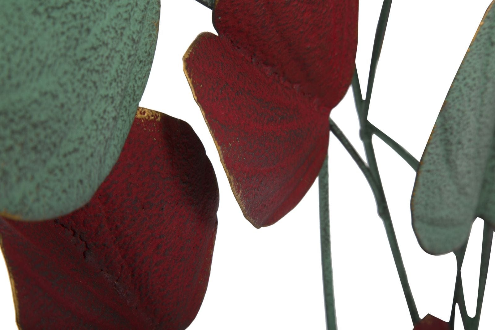 Mauro Ferretti Decoratiune metalica de perete Albero Bix Verde / Rosu, l105xA6,5xH94 cm