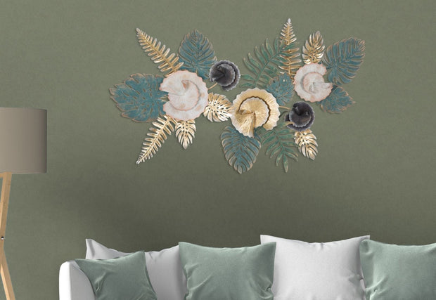 Mauro Ferretti Decoratiune metalica de perete Amaz Multicolor, l115xA6xH70 cm