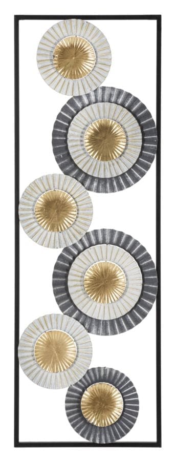 Mauro Ferretti Decoratiune metalica de perete, Art A Multicolor, l31xA2xH90 cm