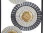 Mauro Ferretti Decoratiune metalica de perete, Art A Multicolor, l31xA2xH90 cm