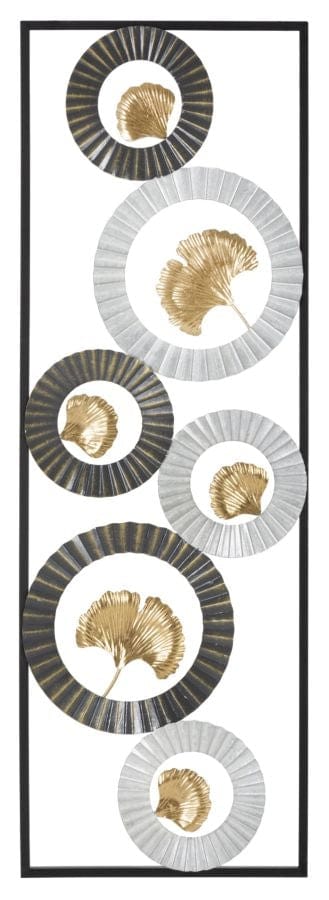 Mauro Ferretti Decoratiune metalica de perete, Art B Multicolor, l31xA2xH90 cm