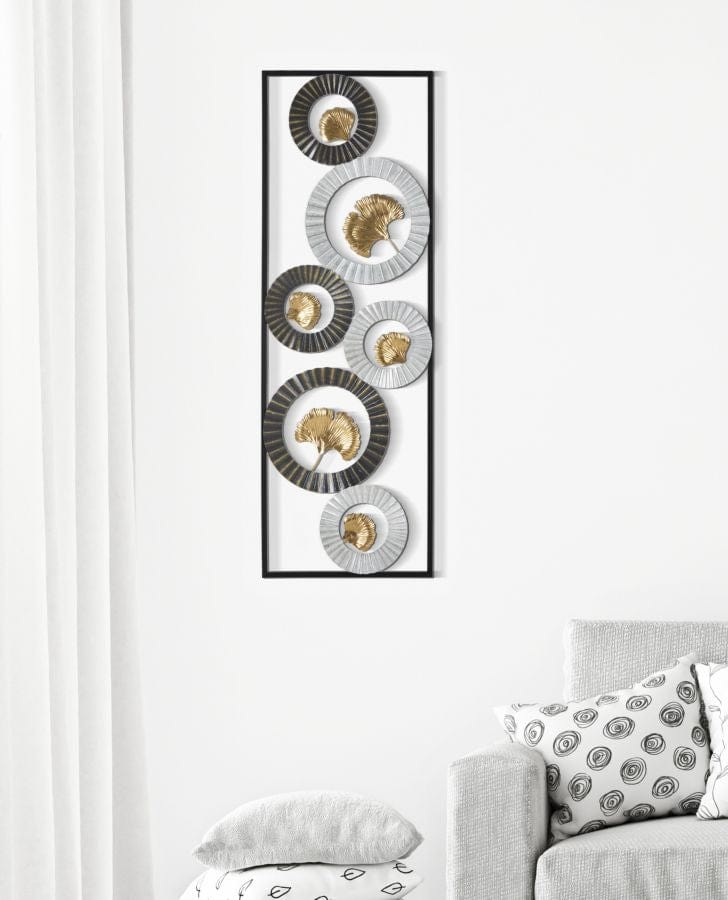 Mauro Ferretti Decoratiune metalica de perete, Art B Multicolor, l31xA2xH90 cm