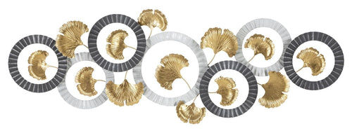 Mauro Ferretti Decoratiune metalica de perete, Arty B Multicolor, l127,5xA4xH44,5 cm