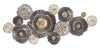 Mauro Ferretti Decoratiune metalica de perete, Browny A Multicolor, l167,6xA7,6xH73,5 cm