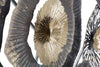 Decoratiune metalica de perete, Browny A Multicolor, l167,6xA7,6xH73,5 cm (3)