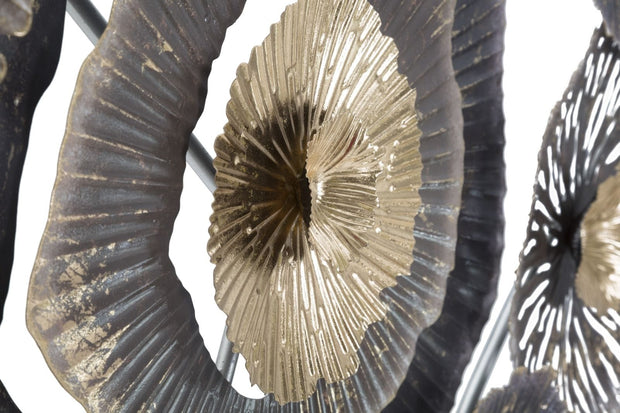 Decoratiune metalica de perete, Browny A Multicolor, l167,6xA7,6xH73,5 cm (3)