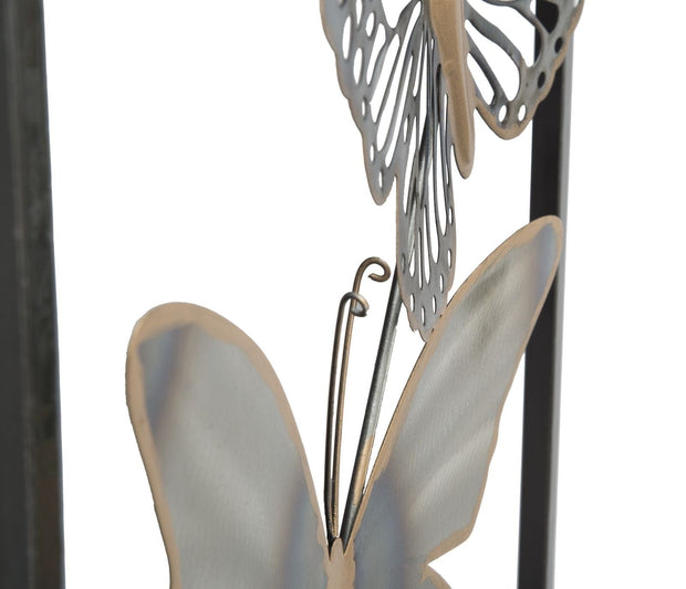 Mauro Ferretti Decoratiune metalica de perete Butterflies Multicolor, l31xA2,5xH90 cm