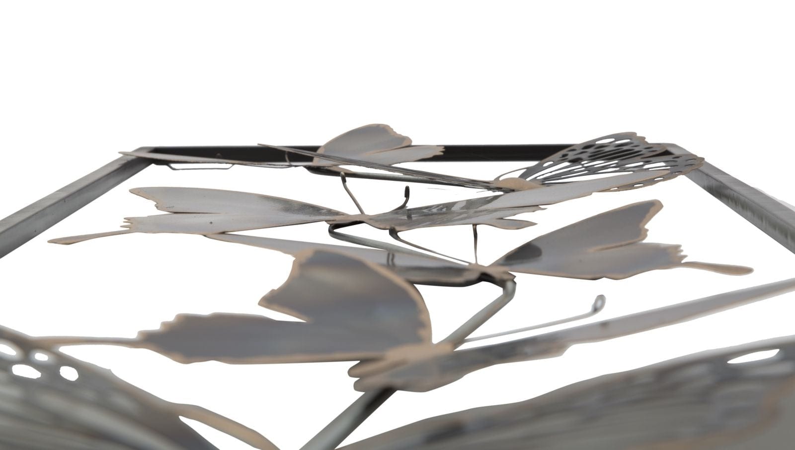 Mauro Ferretti Decoratiune metalica de perete Butterflies Multicolor, l31xA2,5xH90 cm