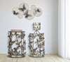 Mauro Ferretti Decoratiune metalica de perete, Butterfly Multicolor, l66xA5xH38 cm