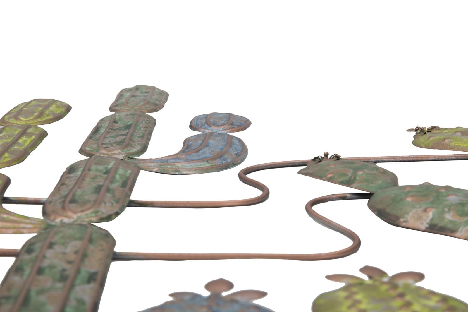 Mauro Ferretti Decoratiune metalica de perete, Cactus -B- Multicolor, l90xA2,5xH64 cm