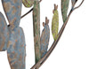 Mauro Ferretti Decoratiune metalica de perete, Cactus -B- Multicolor, l90xA2,5xH64 cm