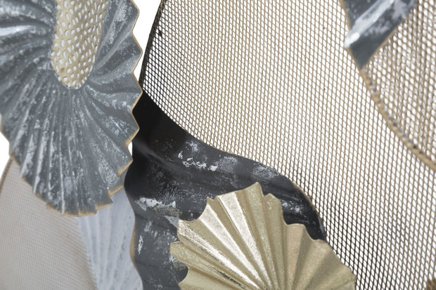 Mauro Ferretti Decoratiune metalica de perete, Circy Multicolor, l89,5xA5xH49,5 cm