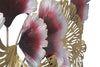 Mauro Ferretti Decoratiune metalica de perete, Color -B- Auriu / Bordeaux, l117,5xA5xH54 cm