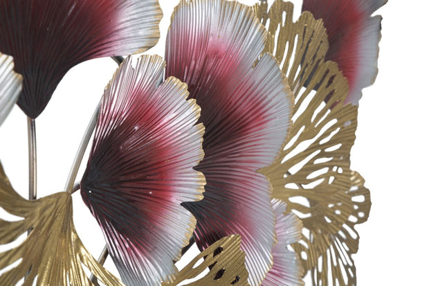 Mauro Ferretti Decoratiune metalica de perete, Color -B- Auriu / Bordeaux, l117,5xA5xH54 cm