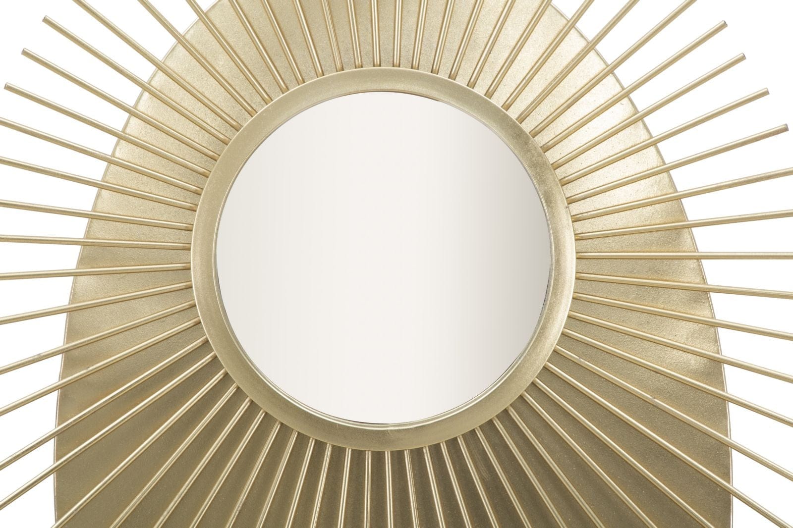 Mauro Ferretti Decoratiune metalica de perete cu oglinda Eye Glam Auriu, l75xA8xH110,5 cm