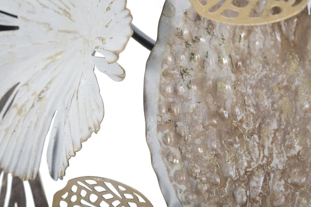 Mauro Ferretti Decoratiune metalica de perete, Dark Flowers Multicolor, l97,2xA8xH58 cm