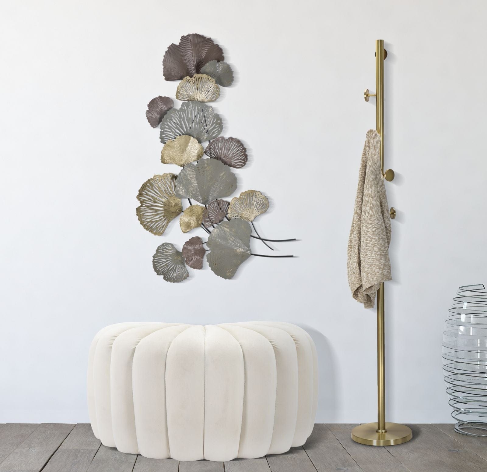 Mauro Ferretti Decoratiune metalica de perete, Diply Multicolor, l76xA7,6xH126 cm