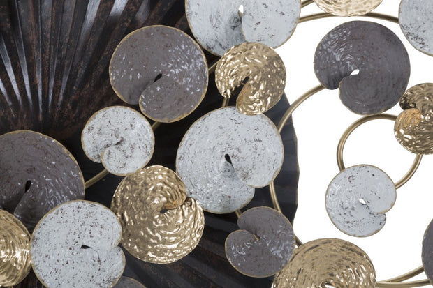 Mauro Ferretti Decoratiune metalica de perete, Dity Multicolor, l120xA8,9xH57,8 cm