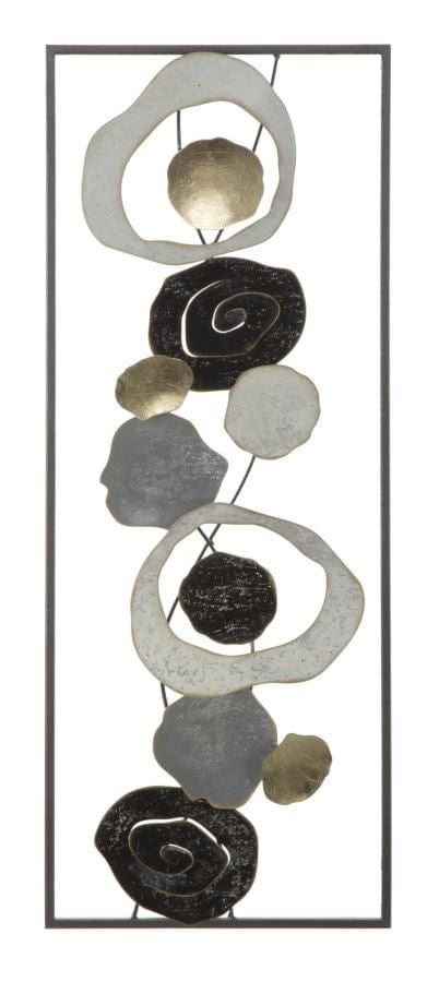 Mauro Ferretti Decoratiune metalica de perete, Dixy Multicolor, l28,5xA3xH74 cm