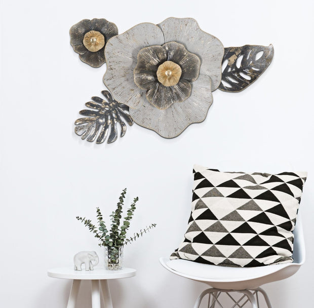 Mauro Ferretti Decoratiune metalica de perete, Edy B Multicolor, l74,9xA7xH47,6 cm