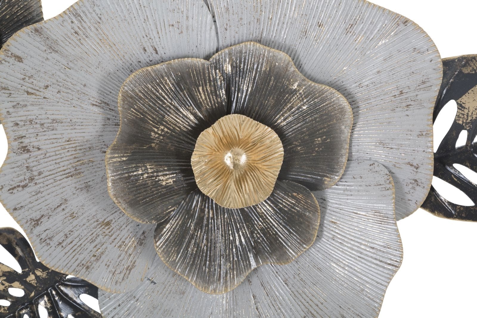 Decoratiune metalica de perete, Edy B Multicolor, l74,9xA7xH47,6 cm (1)