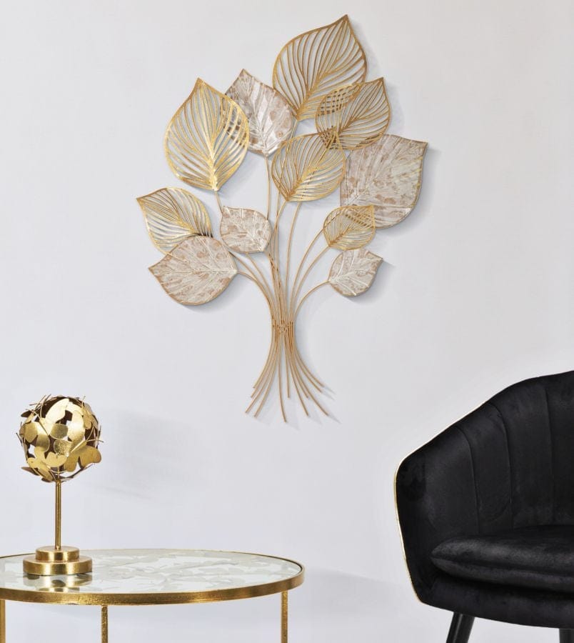 Mauro Ferretti Decoratiune metalica de perete, Felix Auriu, l63xA4xH85 cm