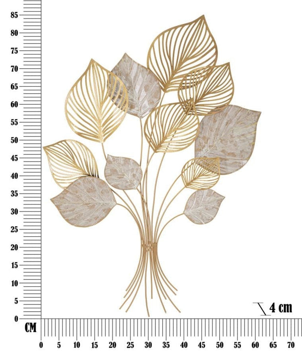 Mauro Ferretti Decoratiune metalica de perete, Felix Auriu, l63xA4xH85 cm