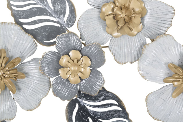 Mauro Ferretti Decoratiune metalica de perete, Flot A Multicolor, l87,6xA5,7xH33,7 cm