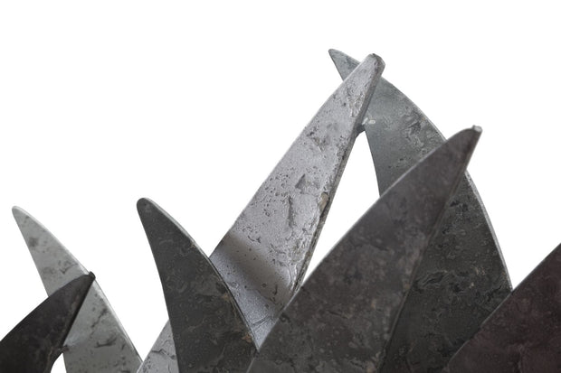 Mauro Ferretti Decoratiune metalica de perete, Gabbiani Argintiu, l93xA12,7xH47,6 cm