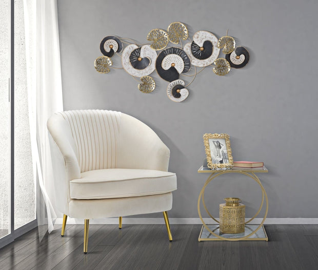 Mauro Ferretti Decoratiune metalica de perete, Gloth A Multicolor, l124,5xA6xH65 cm