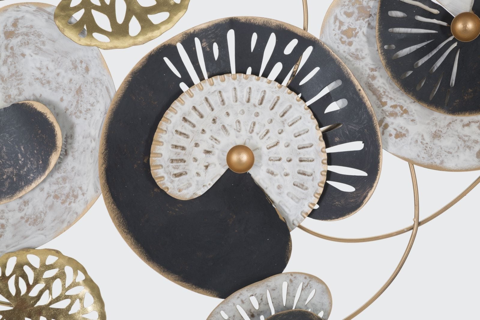 Mauro Ferretti Decoratiune metalica de perete, Gloth A Multicolor, l124,5xA6xH65 cm