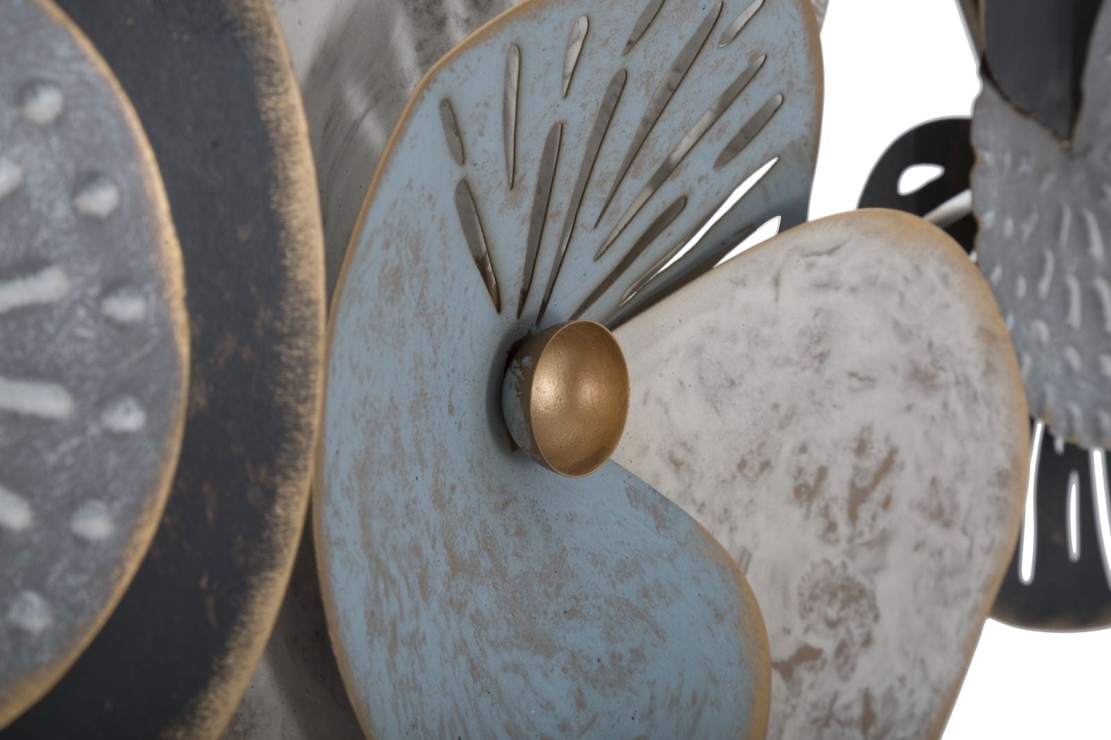 Mauro Ferretti Decoratiune metalica de perete, Gloth B Multicolor, l111xA7,5xH64 cm