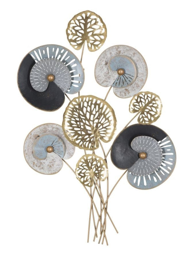 Mauro Ferretti Decoratiune metalica de perete, Gloth C Multicolor, l70xA5,5xH102 cm