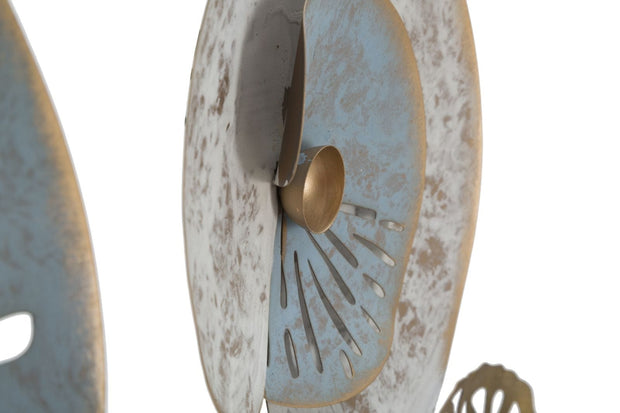 Mauro Ferretti Decoratiune metalica de perete, Gloth C Multicolor, l70xA5,5xH102 cm