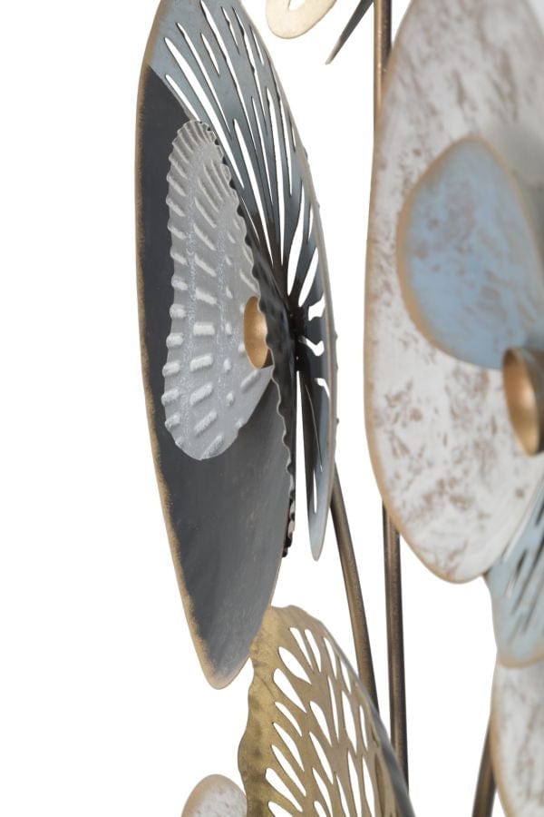 Mauro Ferretti Decoratiune metalica de perete, Gloth C Multicolor, l70xA5,5xH102 cm