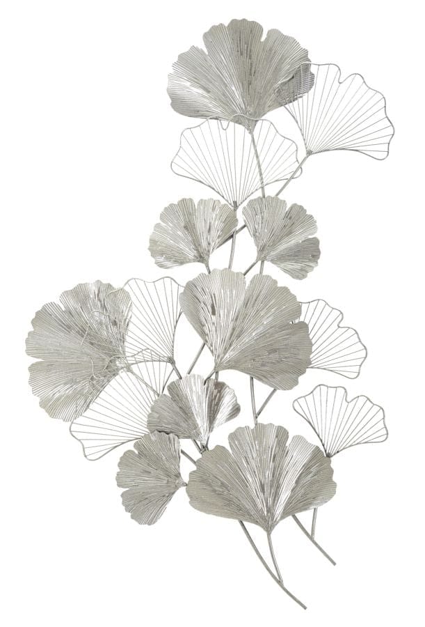 Mauro Ferretti Decoratiune metalica de perete, Goxy Argintiu, l90xA7xH124 cm
