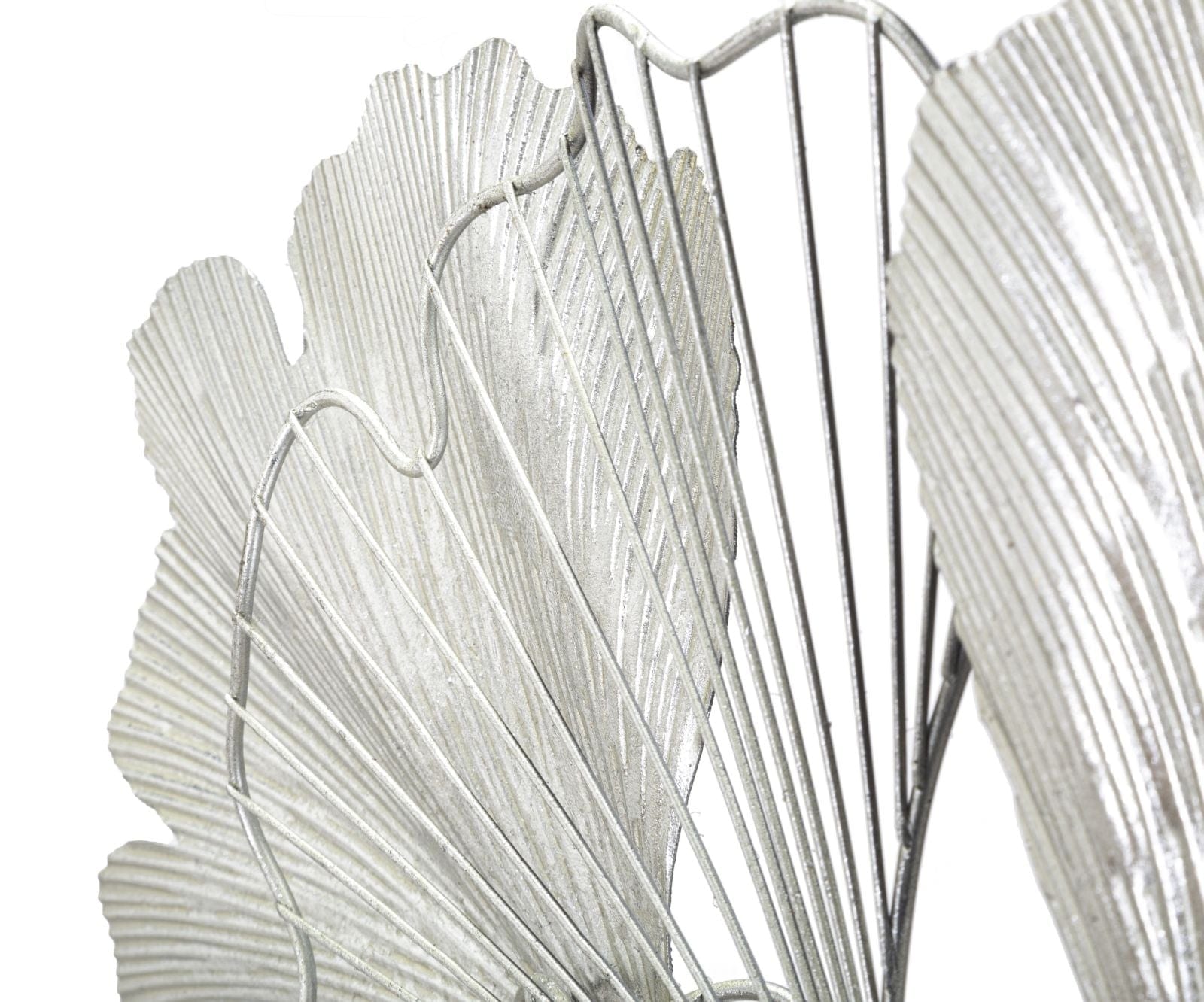 Mauro Ferretti Decoratiune metalica de perete, Goxy Argintiu, l90xA7xH124 cm