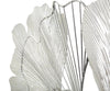 Mauro Ferretti Decoratiune metalica de perete, Goxy Argintiu, l90xA7xH124 cm
