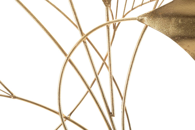 Mauro Ferretti Decoratiune metalica de perete Goxy Glam Auriu, l80xA2,5xH70 cm
