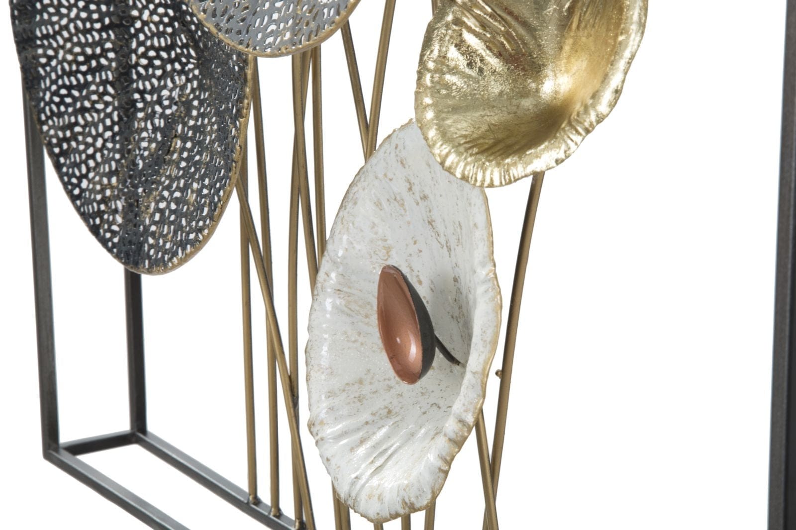 Mauro Ferretti Decoratiune metalica de perete Grid Multicolor, l50xA6xH90,5 cm