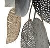 Mauro Ferretti Decoratiune metalica de perete, Half Leaf -B- Multicolor, l62,5xA5,5xH40 cm