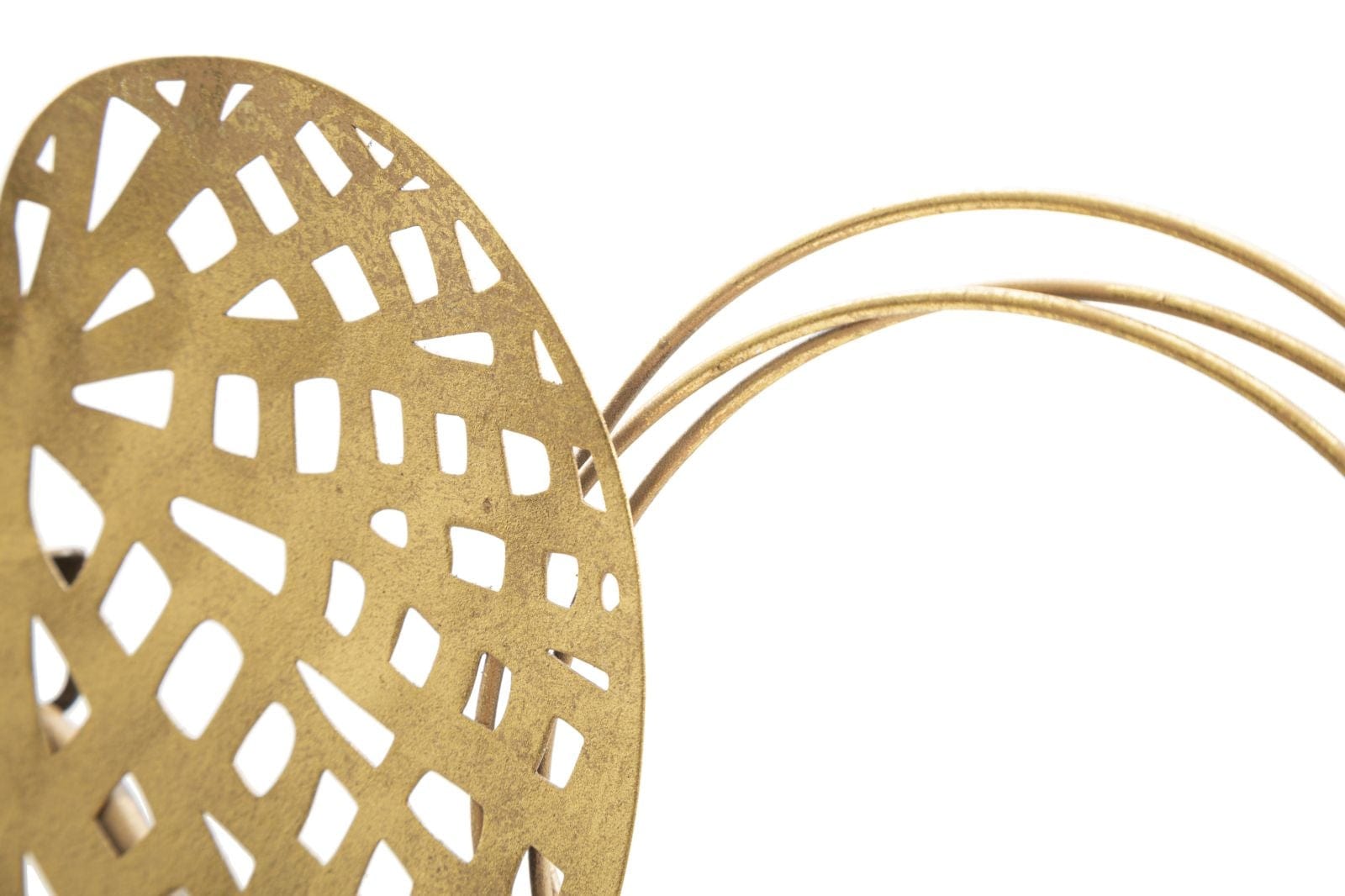 Mauro Ferretti Decoratiune metalica de perete, Hearts Multicolor, l91xA2,5xH39,5 cm