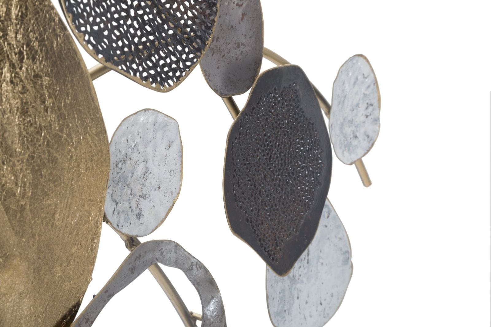 Mauro Ferretti Decoratiune metalica de perete, Indry Multicolor, l121xA5,7xH54,6 cm