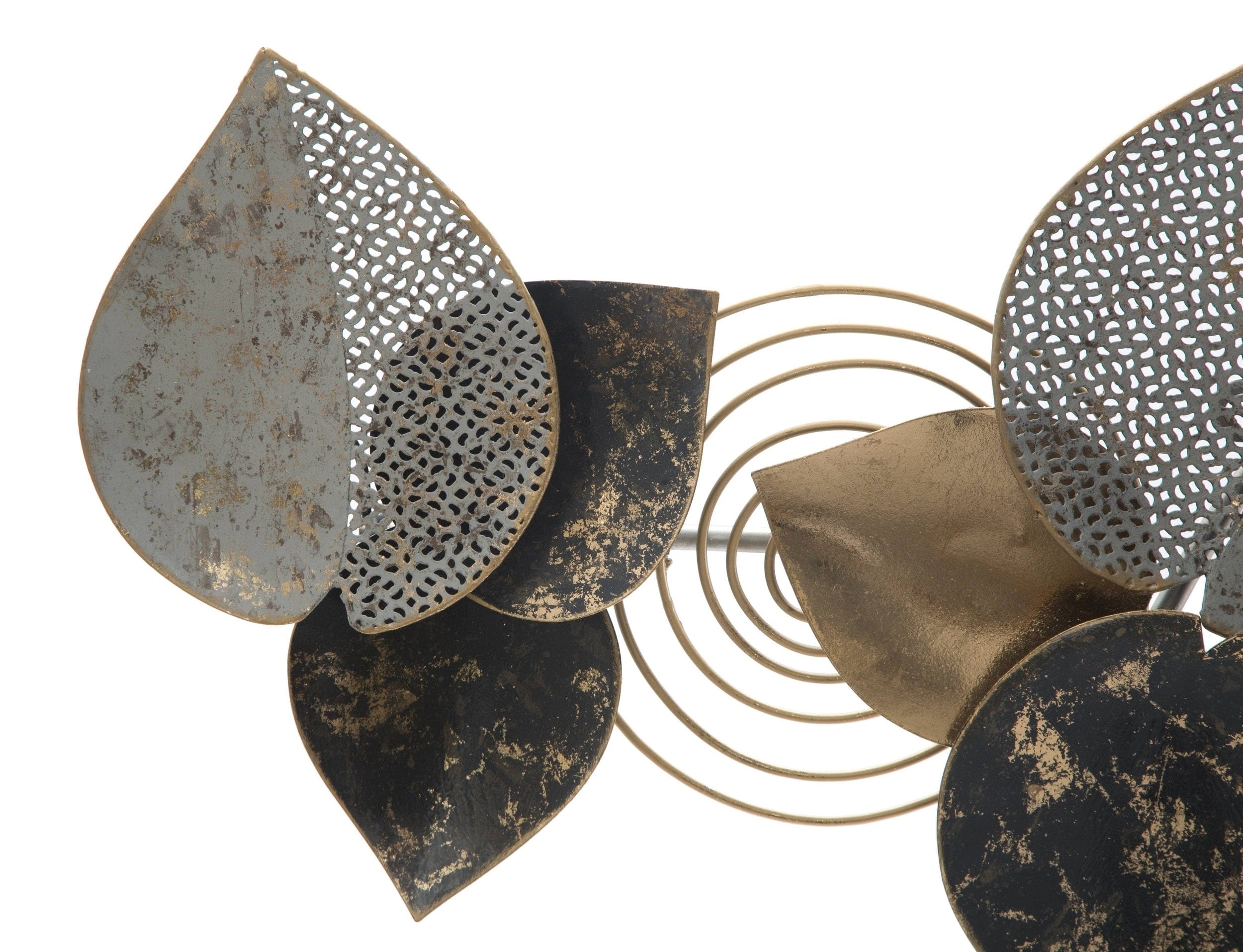Mauro Ferretti Decoratiune metalica de perete Leaf A Multicolor, l97xA5,5xH43 cm