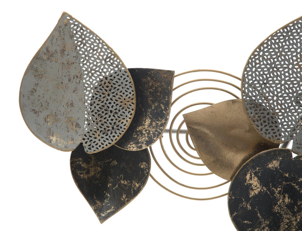 Mauro Ferretti Decoratiune metalica de perete Leaf A Multicolor, l97xA5,5xH43 cm