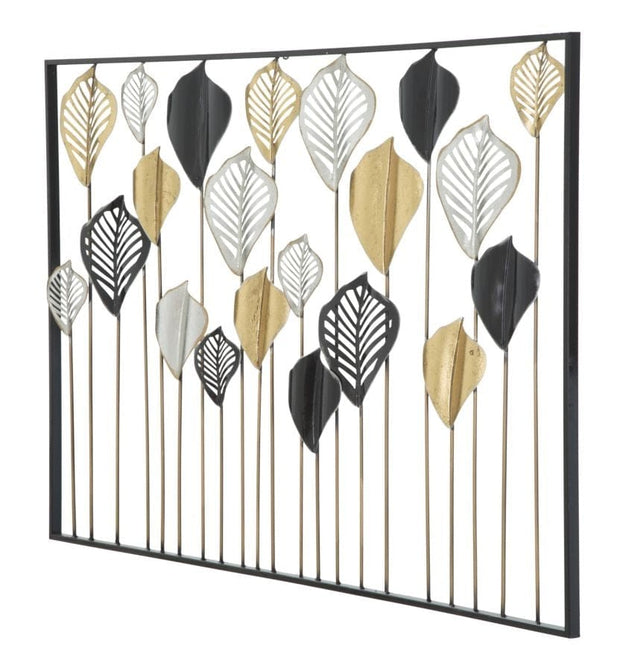 Mauro Ferretti Decoratiune metalica de perete Lex A Multicolor, l120xA2,5xH78,5 cm