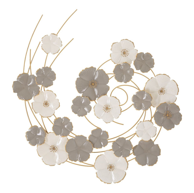 Mauro Ferretti Decoratiune metalica de perete Lotly Multicolor, l63,5xA5xH67,9 cm