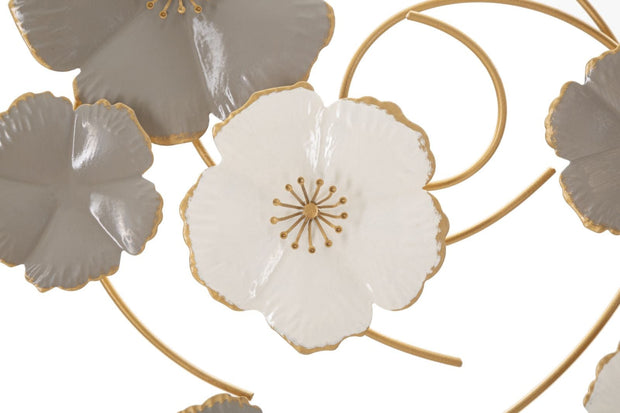 Mauro Ferretti Decoratiune metalica de perete Lotly Multicolor, l63,5xA5xH67,9 cm